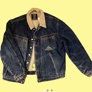 Jean Jacket with Sherpa Lining - Heavyweight